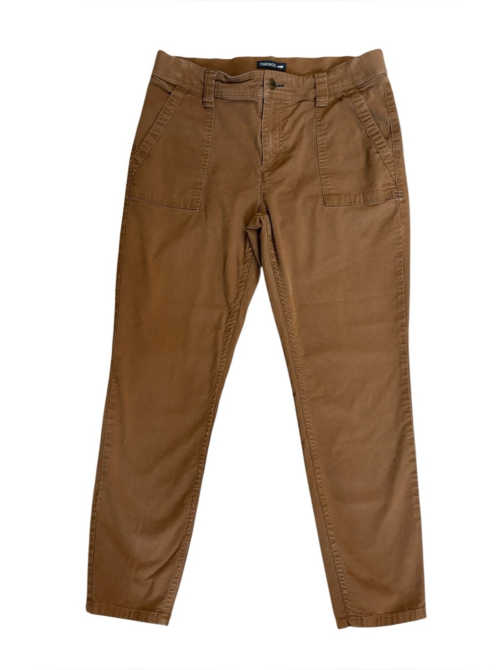 Toad&Co Earthworks Ankle Pant Cinnamon Size 10